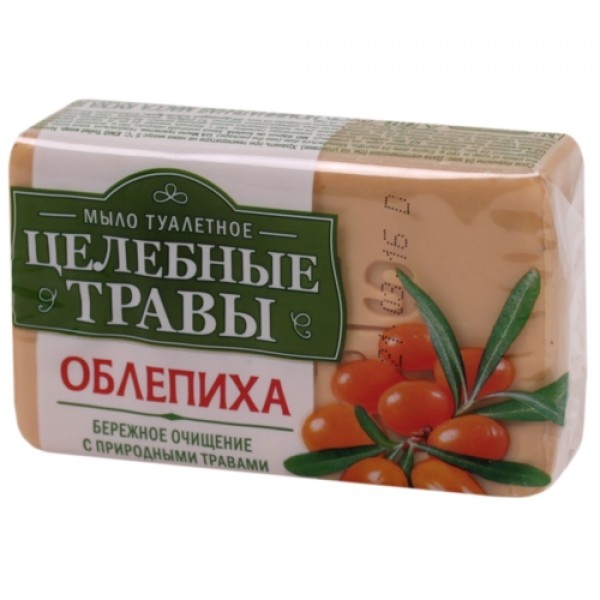 Мыло Целебные травы 160г. Облепиха п/п  (72)