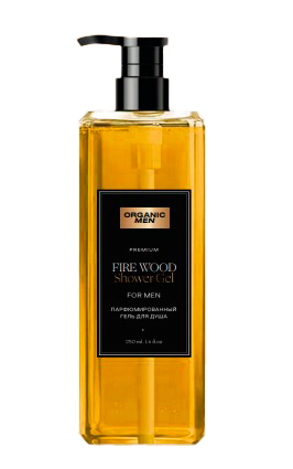 Гель для душа ORGANIC MEN 250мл. Firewood