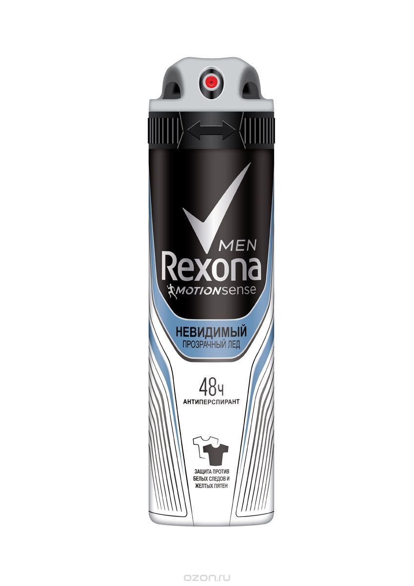 Дез. спрей Rexona 150мл. муж. Прозрачный лед (6)