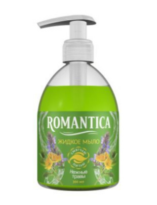 Мыло жидк. Romantica 300мл. Нежные травы (12)