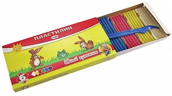 Пластилин 6цв. Гамма 84г. Юный художник