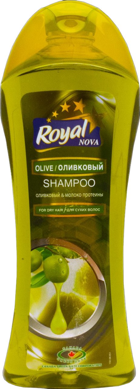 Шампунь Royal Nova 400мл. Оливки и молочный протеин