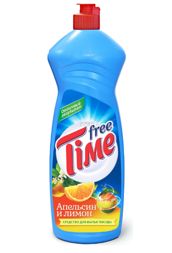 ЖМС Free Time 900мл. Апельсин и лимон (12)