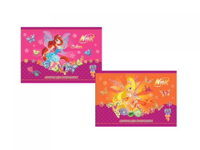 Альбом д/рис. 12л. Winx