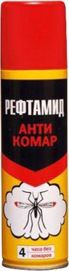 Дихлофос-репеллент Рефтамид 145мл Антикомар Р6 (24)