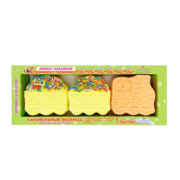 ПН/ДЕТ. Happiki Карамельный экспресс (соль д/ванн 270г.) (24)