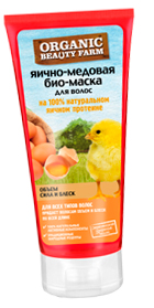 Маска д/волос OBF 200мл. Яично-медовая