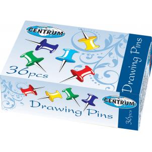 Кнопки силовые цветный 36шт. Centrum