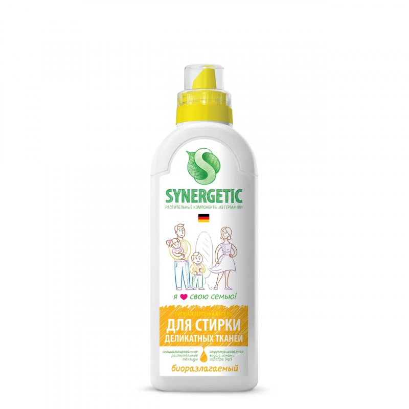 Стир.гель Synergetic 750мл. для деликатных тканей