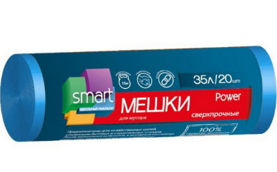 Мешок для мусора 35л./20шт. Smart ExtraPower (25)