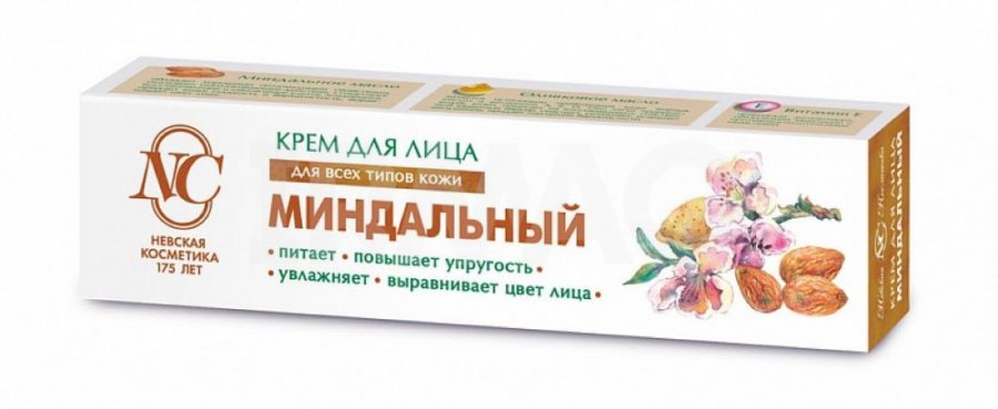 Крем Невская косм. 40мл. д/лица Миндальный 19225 (36)