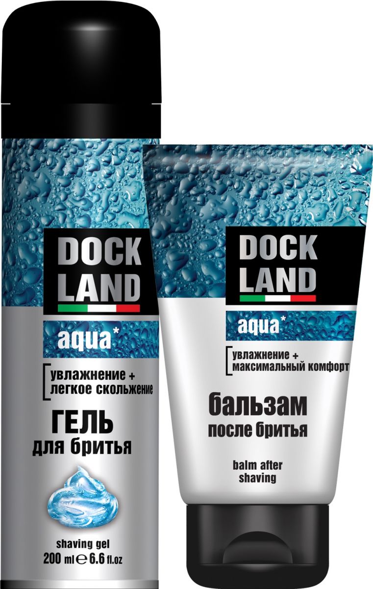 ПН/МУЖ. Dockland (Гель д/б 200мл.+бальзам п/б. 75мл.)