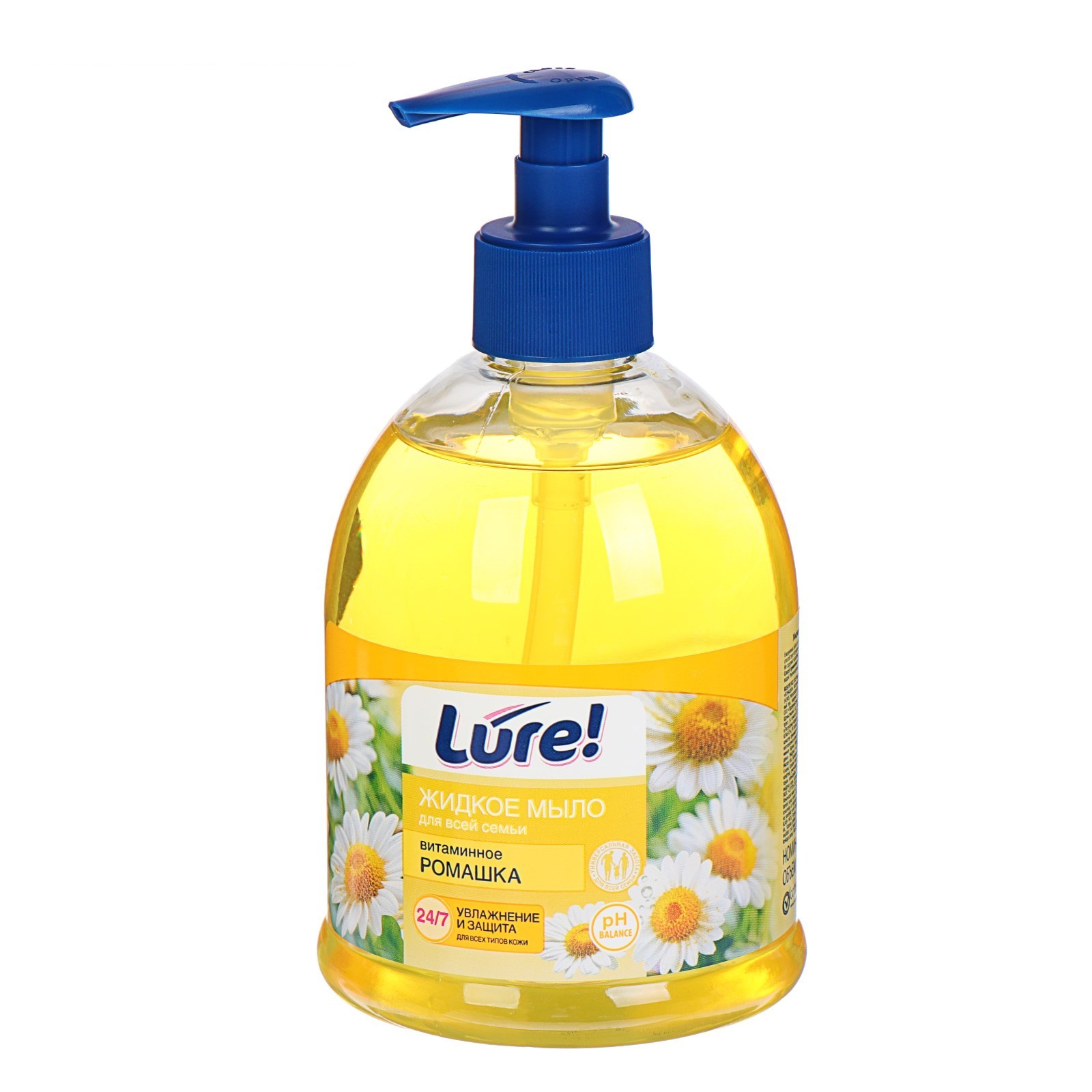 Мыло жидк. Lure 500мл. Ромашка дозатор