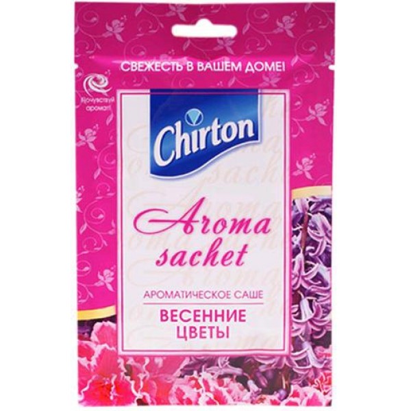 Освежитель воздуха Chirton 15гр. САШЕ Нежность шелка и Лилия