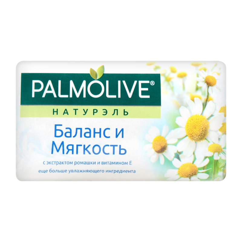 Мыло Палмолив 150г. Ромашка и Витамин Е (Баланс и мягкость) (6/72)