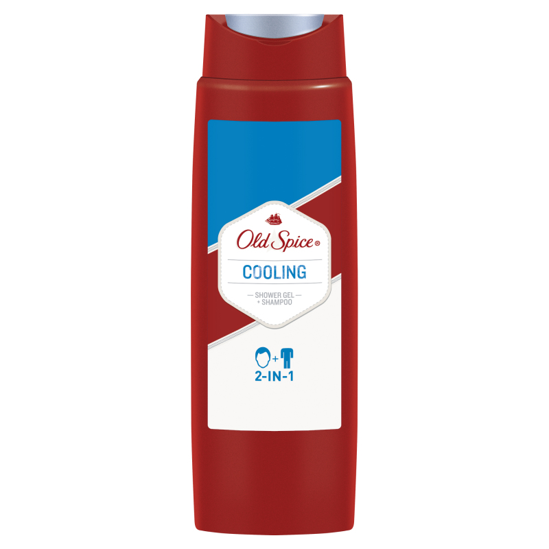 Гель для душа OldSpice 250мл. Охлаждающий (гель д/д+шампунь)