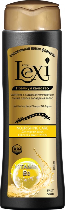 Шампунь Royal Lexi 250мл. Premium Питательный уход