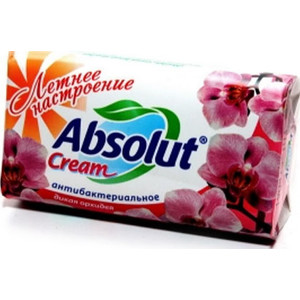 Мыло Абсолют 90г. Cream Дикая орхидея 6120 (уп.6) (72)