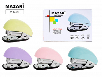 Степлер №24/6 Mazari Gentles 12л.