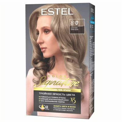 Краска д/волос Estel color signature 8/0 Капучино (12)