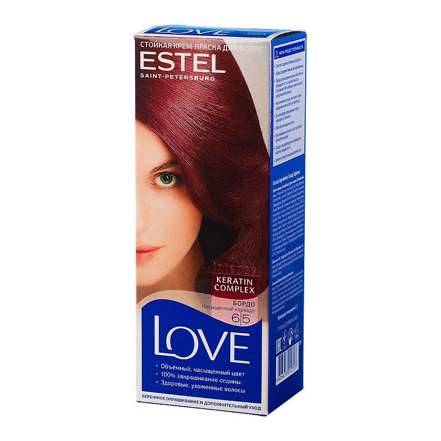 Краска д/волос Estel Love 6/5 Бордо (10)