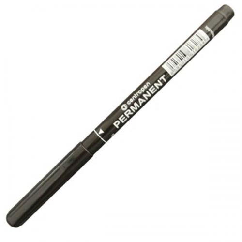 Маркер черный Centropen (тонкий) (уп.12шт.)