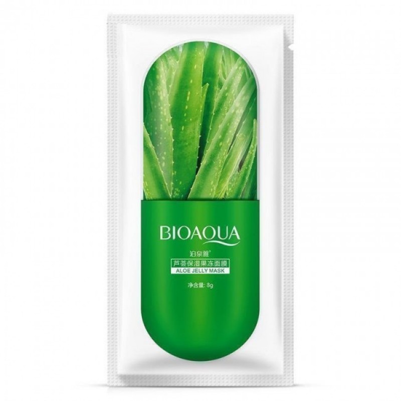 Маска д/лица Bioaqua Aloe Jelly Mask