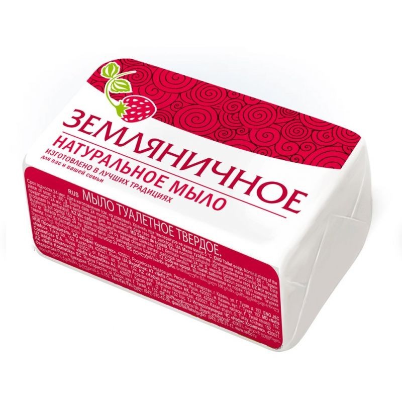 Мыло Ординарное 180г. Земляничное (уп.60)