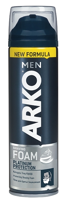 Пена д/бритья АРКО 200мл. Platinum (24)