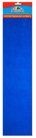 Бумага креп. 50*250см. АппликА Синяя