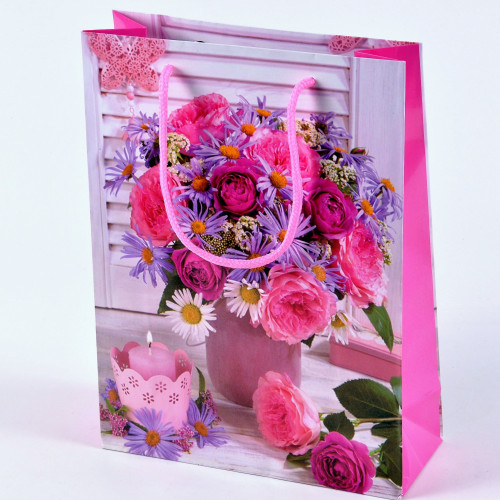 Сумочка 24*18*7см Mazari Bouquet (уп.12)