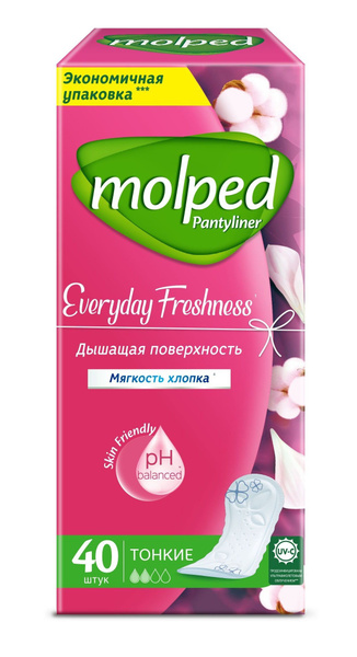 Прокладки Molped ежедн 40шт. (16)