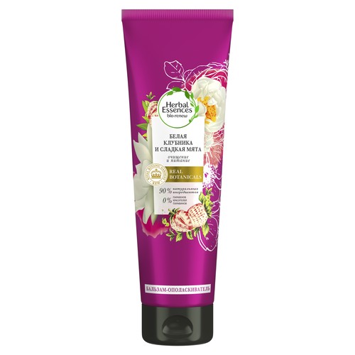 Бальзам HERBAL ESSENCES 275мл. Белая клубника и Сладкая мята