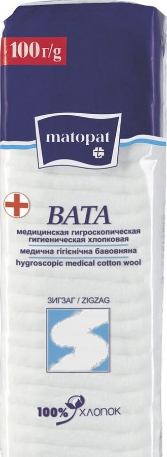 Вата гигиен. Matopat 100гр.