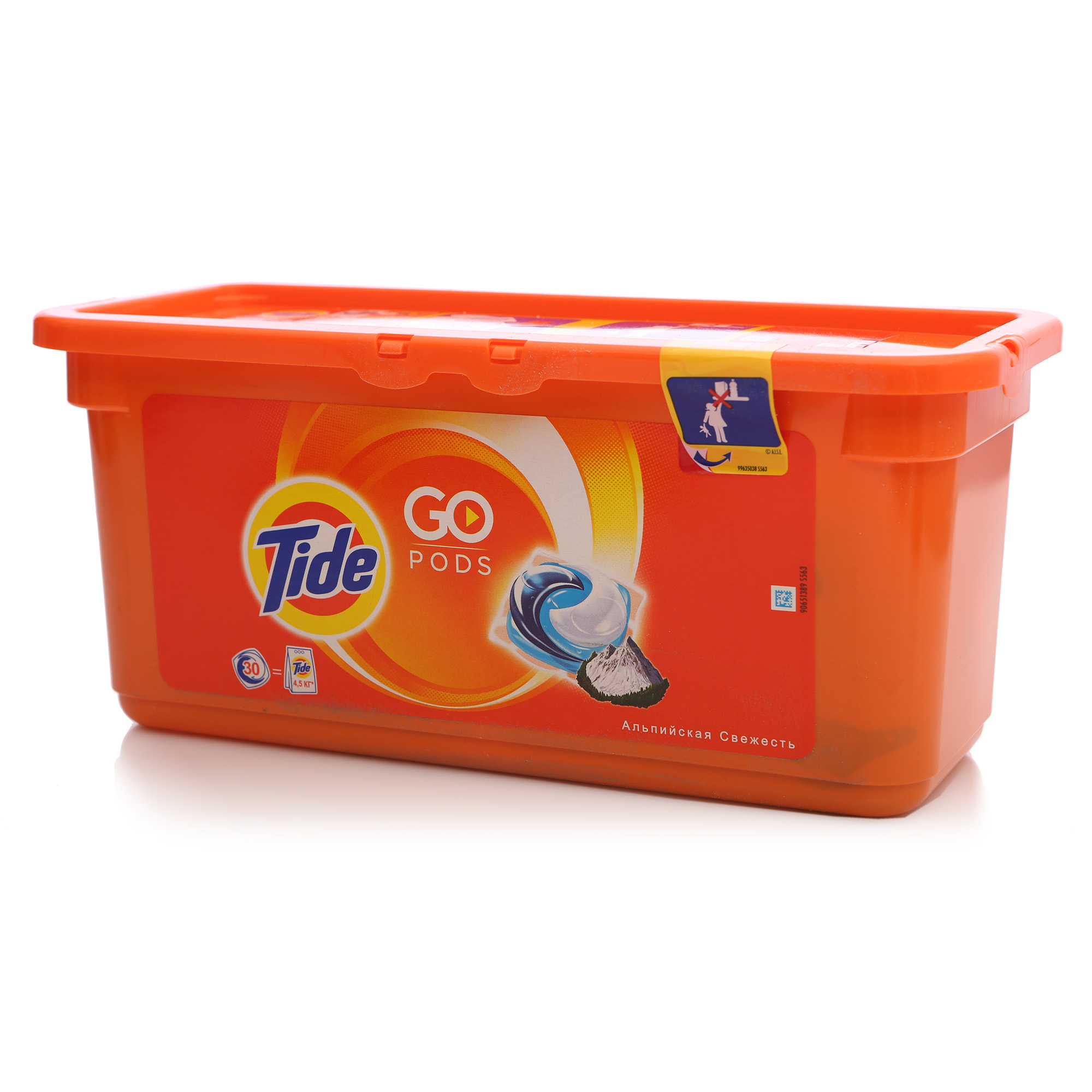 Стир.капсулы Тайд 30*24г. Альпийская свежесть