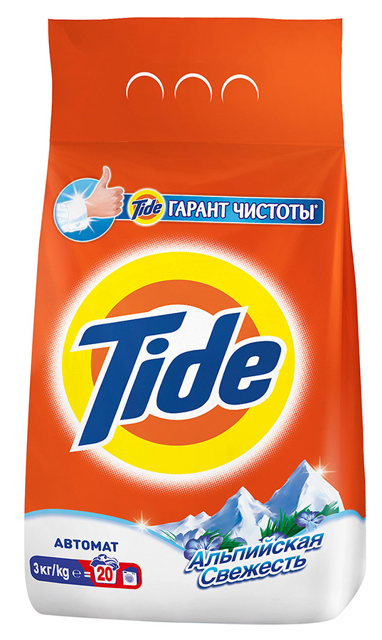 Стир.порошок Тайд авт. 3кг. Альпийская свежесть (6)