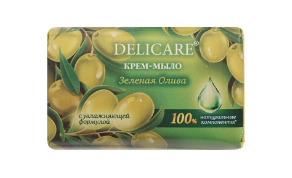 Мыло DELICARE 90г. Sens Care Оливка Алоэ (24)