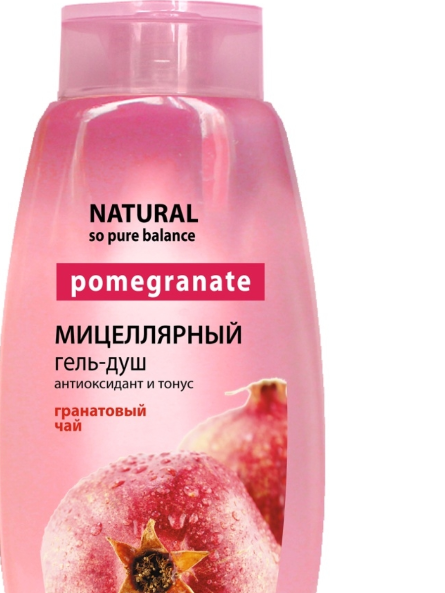 Гель для душа MICELL SHOWER 530мл, Миц. Гранатовый чай Антиоксидант и тонус