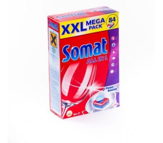ЖМС д/автомат.машин SOMAT 84шт. All in 1