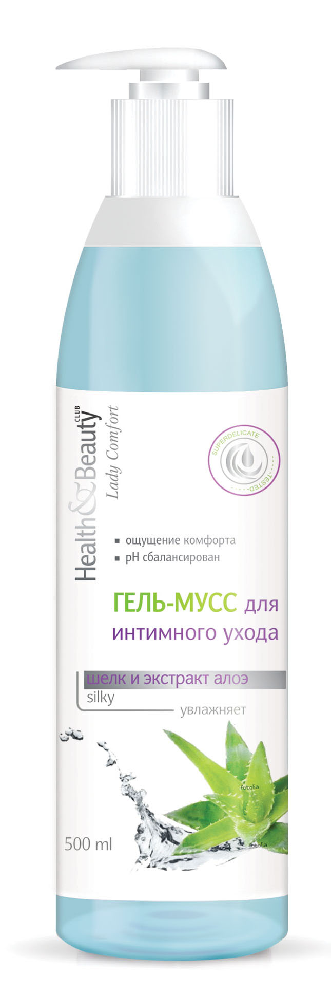 Интим-Гель-Мусс Русалочка 500мл. Silky 439627