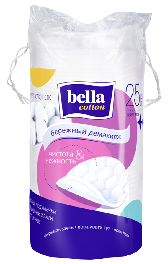 Ватные диски Белла 25шт.