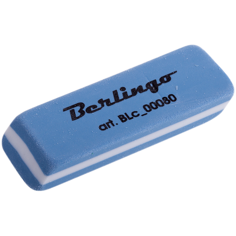 Ластик Berlingo скошен. 55*20*8мм (уп.30)
