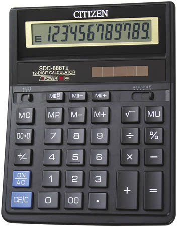 Калькулятор Citizen 888-sdc