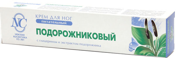Крем Невская косм. 50мл. д/ног Подорожниковый** 19247 (36)