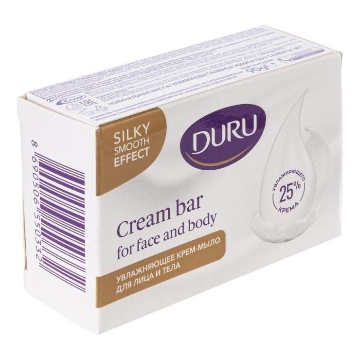 Мыло Дуру 90г. Cream Bar в инд.кор. (24)