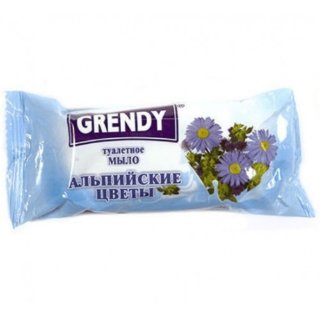 Мыло Grendy 75г. Альп. цветы