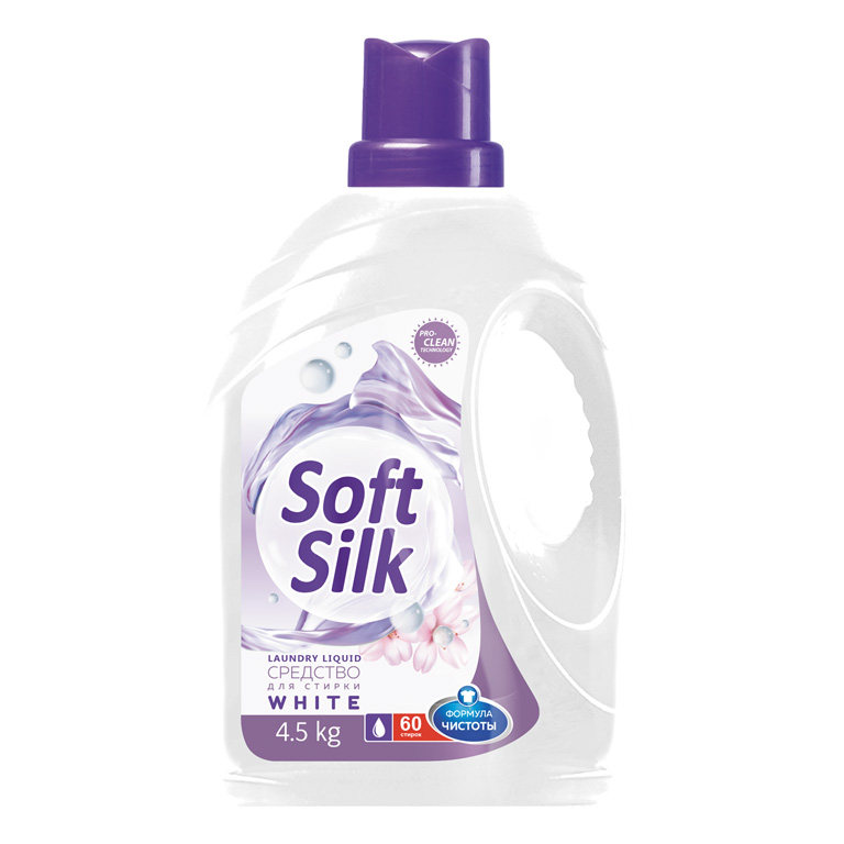 Стир.жидкость Soft silk 4.5кг. White