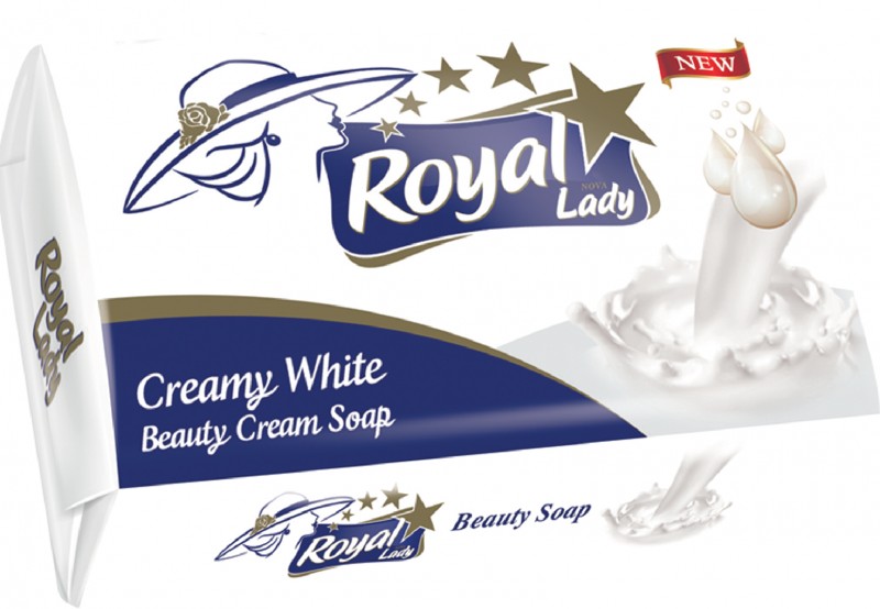 Мыло Royal lady 140г. Кремовый (уп.6) (48)