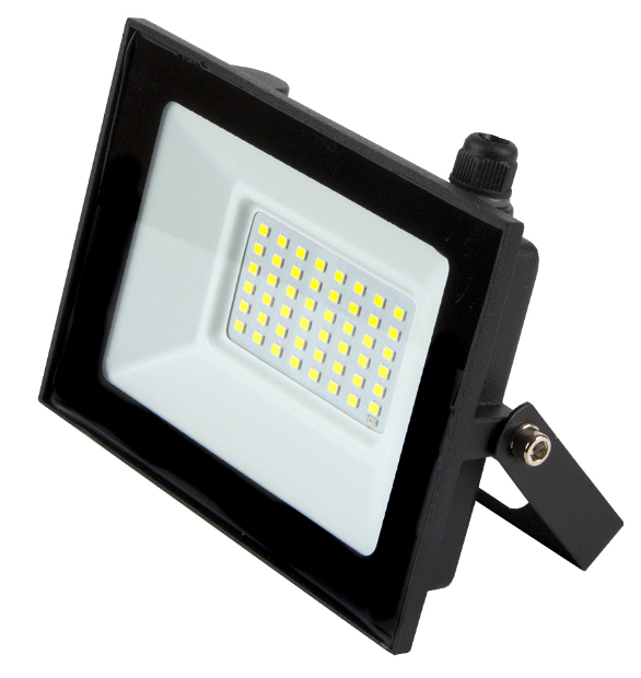 Прожектор св/д General 50W 3550lm 6500K 147*114*27 датч. освещ.IP65 403224