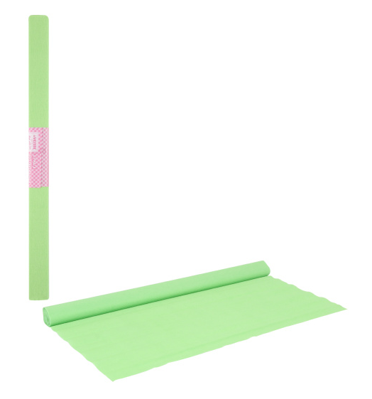 Бумага креп. 50*250см deVente салатовая (10)